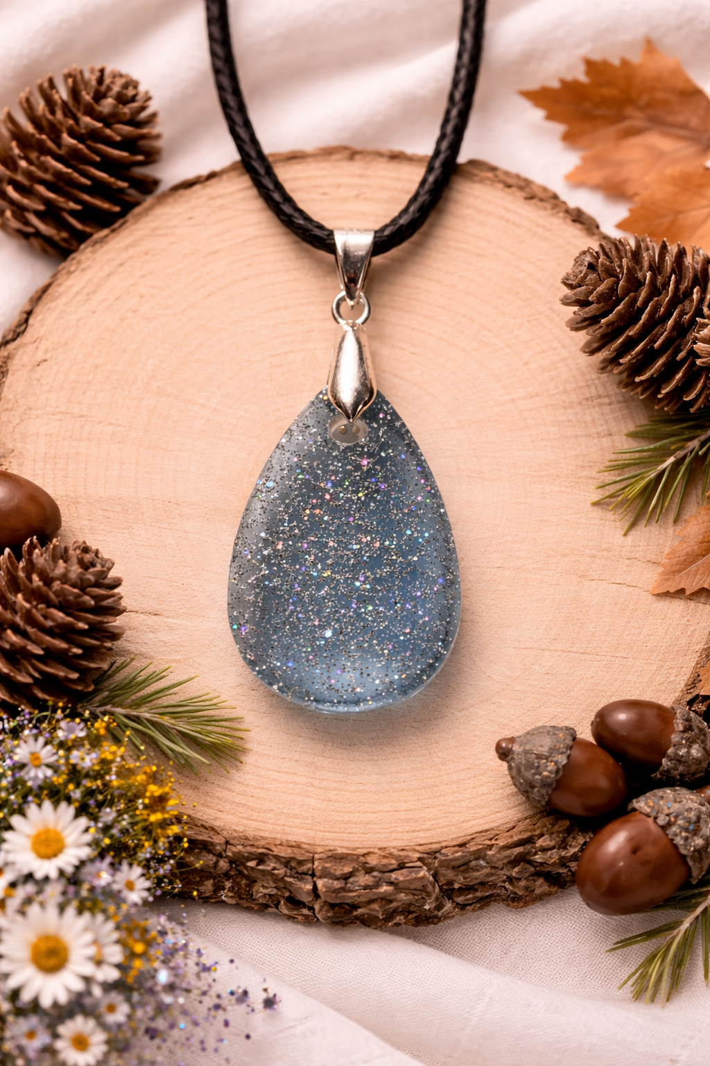 Necklace Blue Sparkle