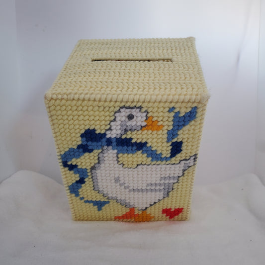 Tissue Box Cover Goose