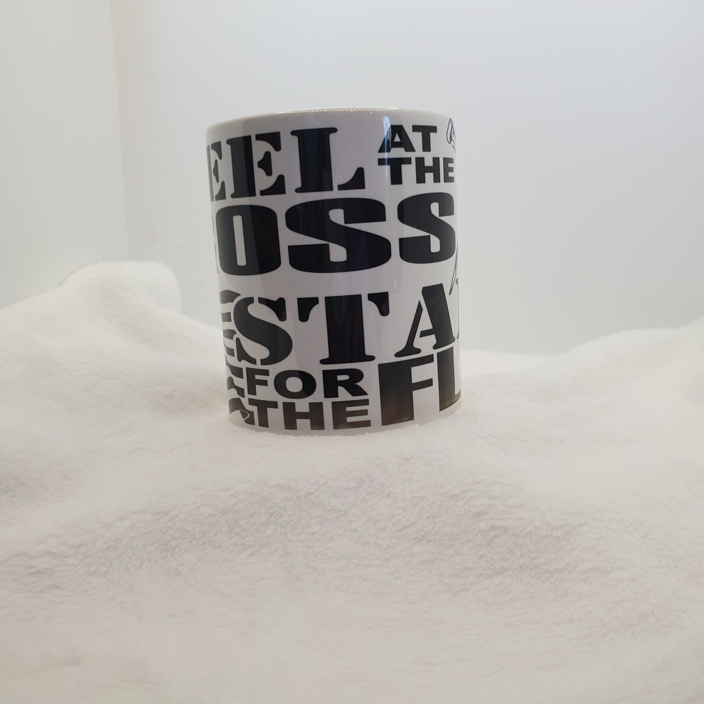 Coffee Mug Kneel at the Cross Stand for the Flag
