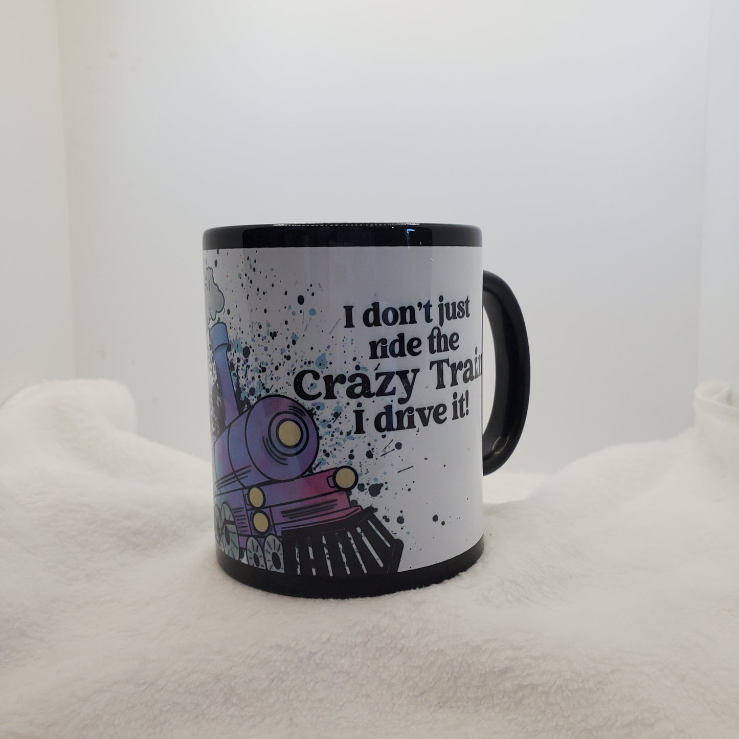 Coffee Mugs Crazy Train