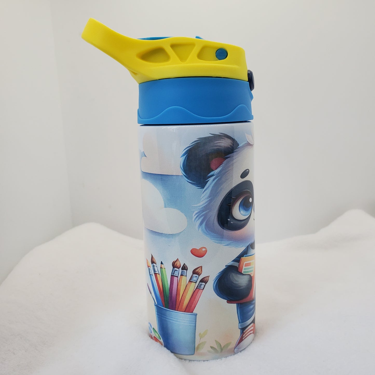 Childrens Tumbler with Panda Bear