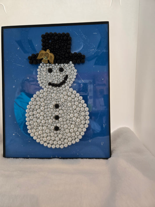Jewelry Art Snowman