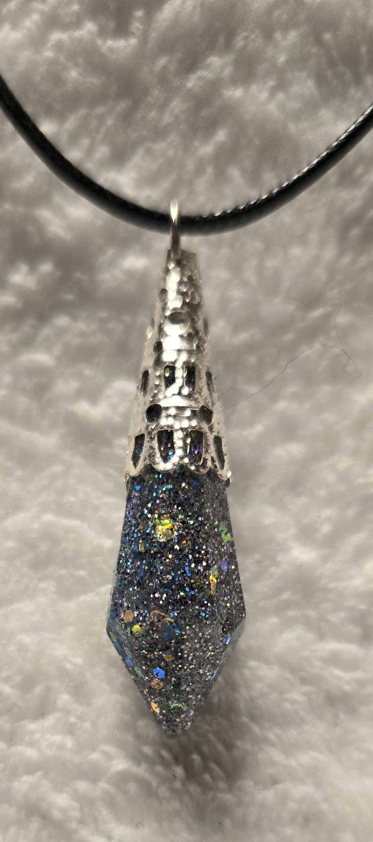 Zircon Black Sparkle Necklace