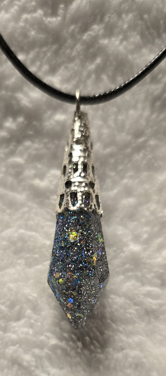 Zircon Black Sparkle Necklace