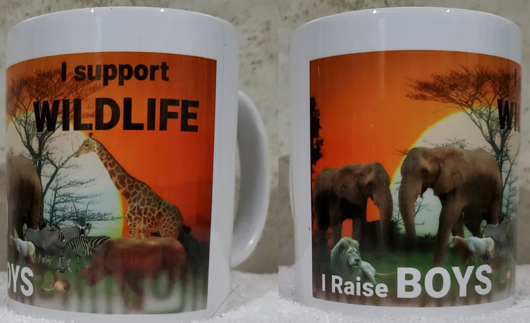 Coffee Mug Raise Boys