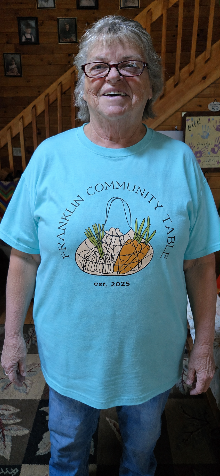 T shirt Franklin Community Table