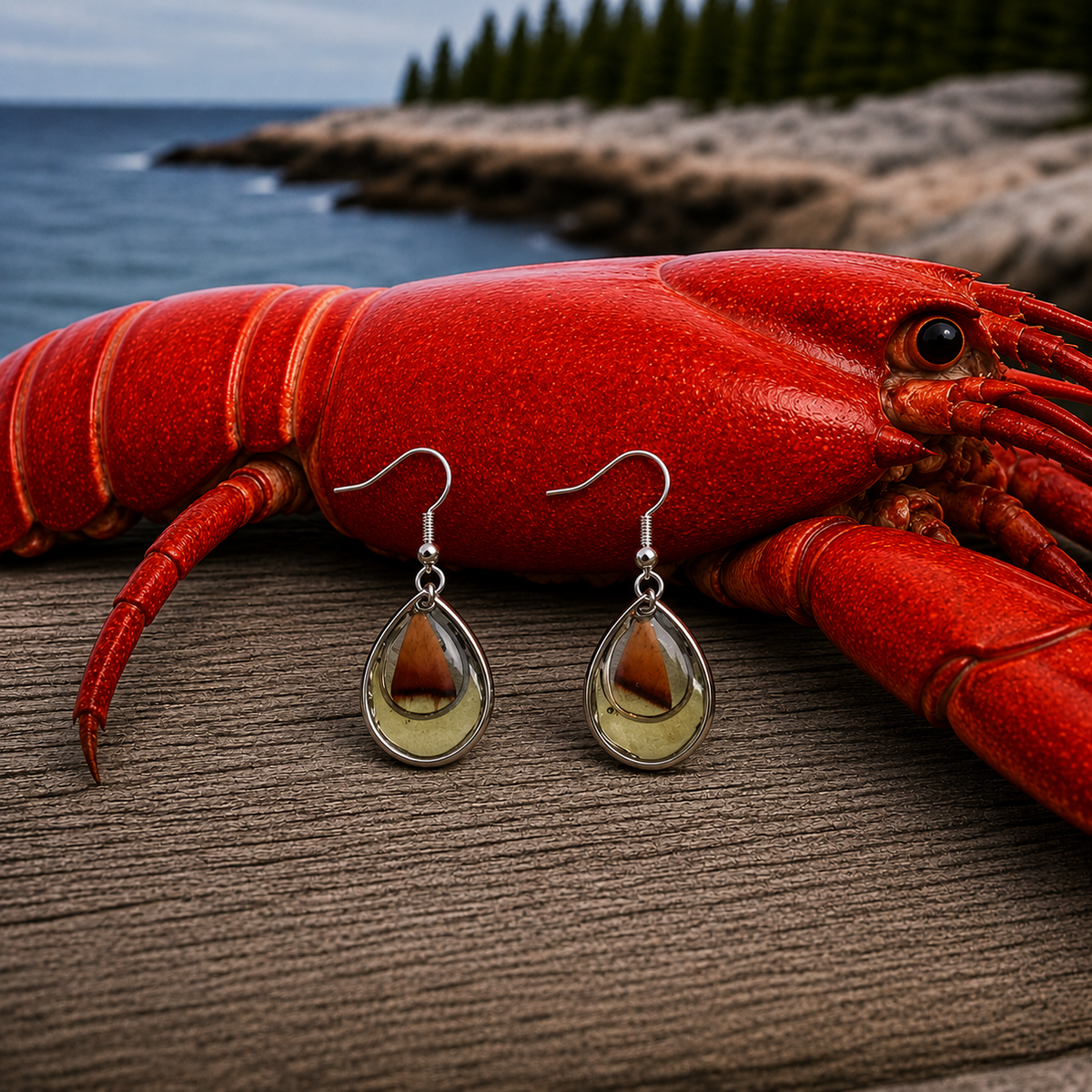 Lobster Notch Earrings