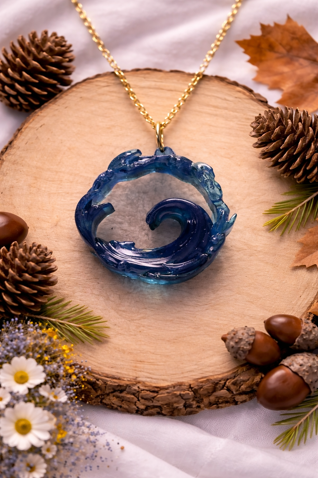 Wave necklace