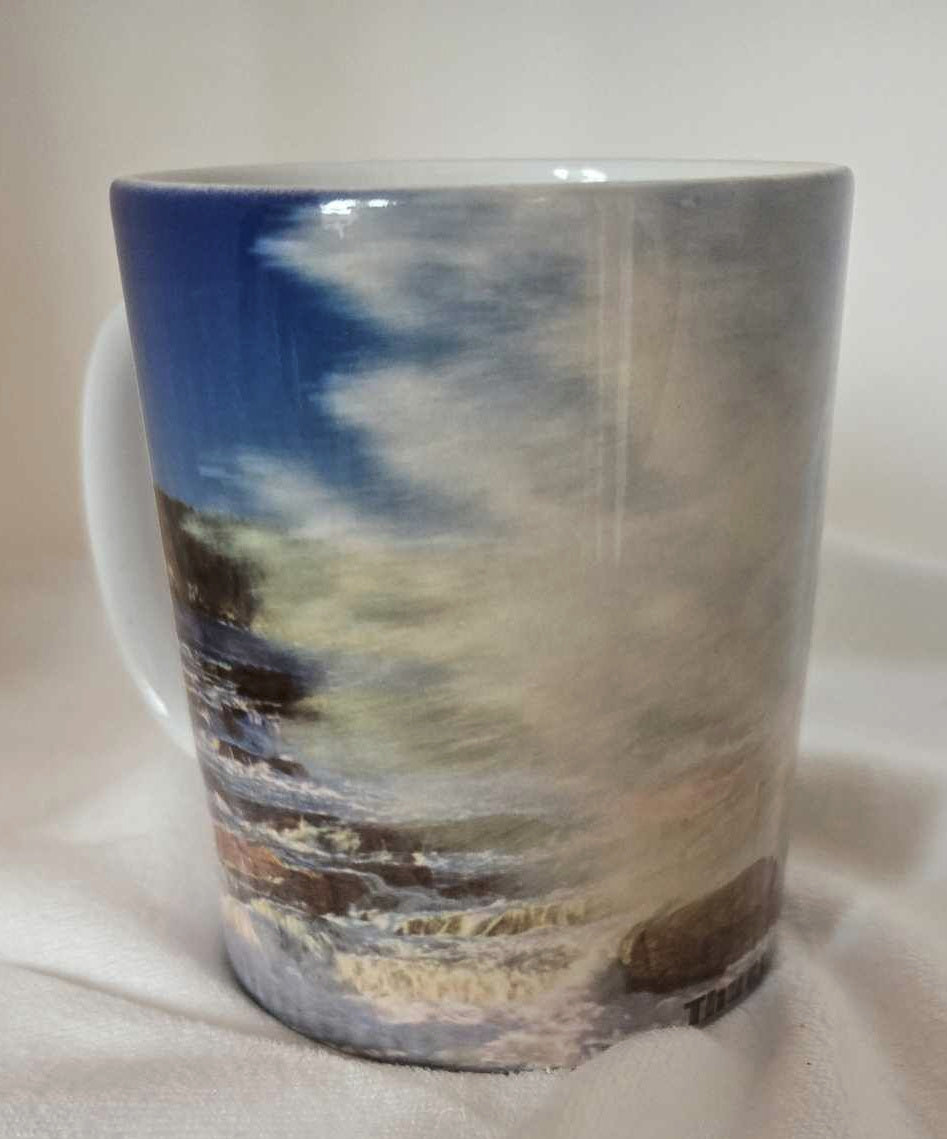Coffee Mug Schoodic Point waves