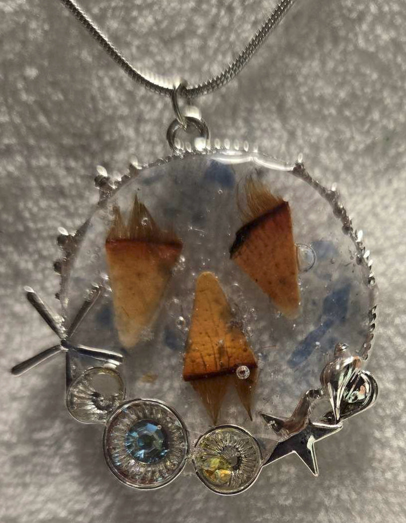 Lobster Notch Silver Sea Necklace