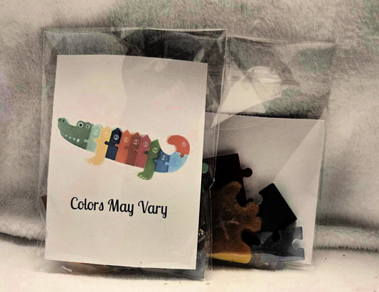 Puzzel alligator resin