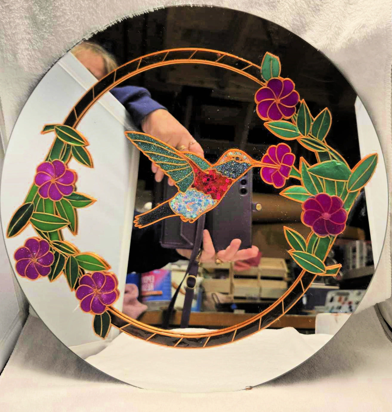 Hummingbird Mirror