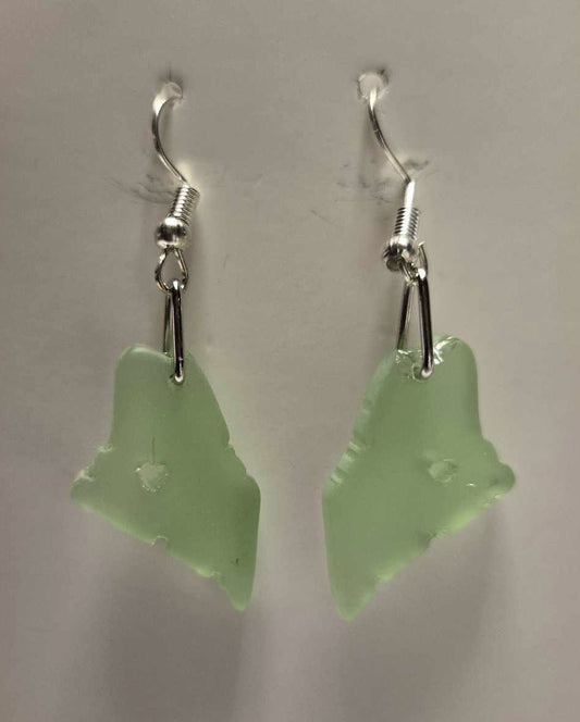 Maine Seaglass Earrings