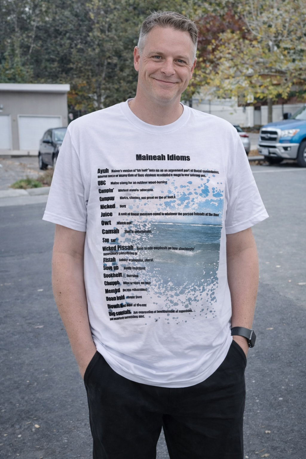 T Shirt Maine Idioms
