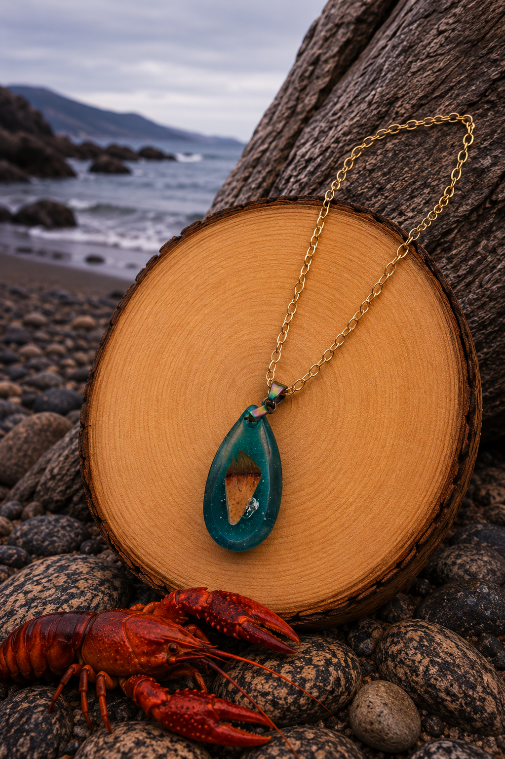 Lobster Notch Necklace
