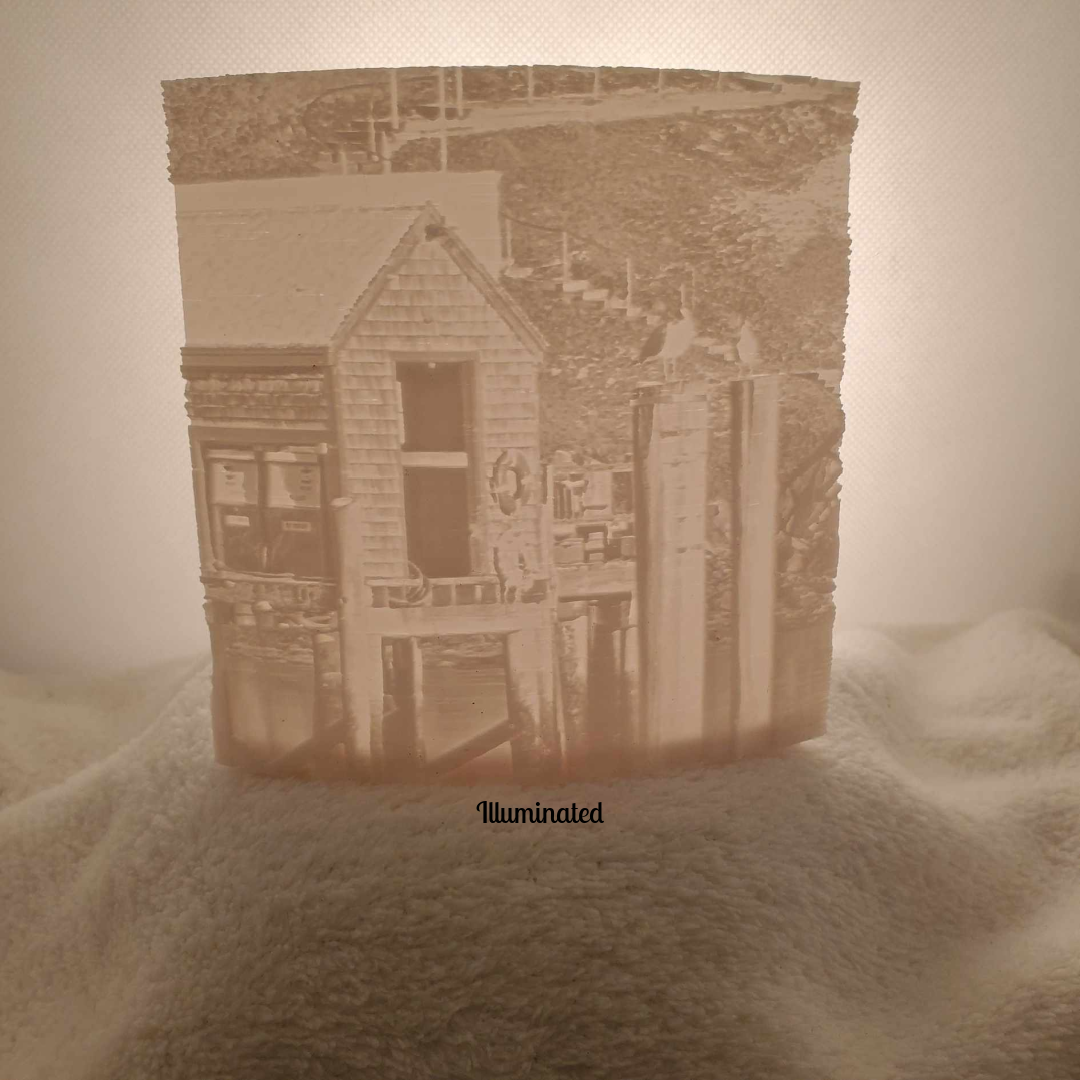 Bait Shack Lithophane Night Light