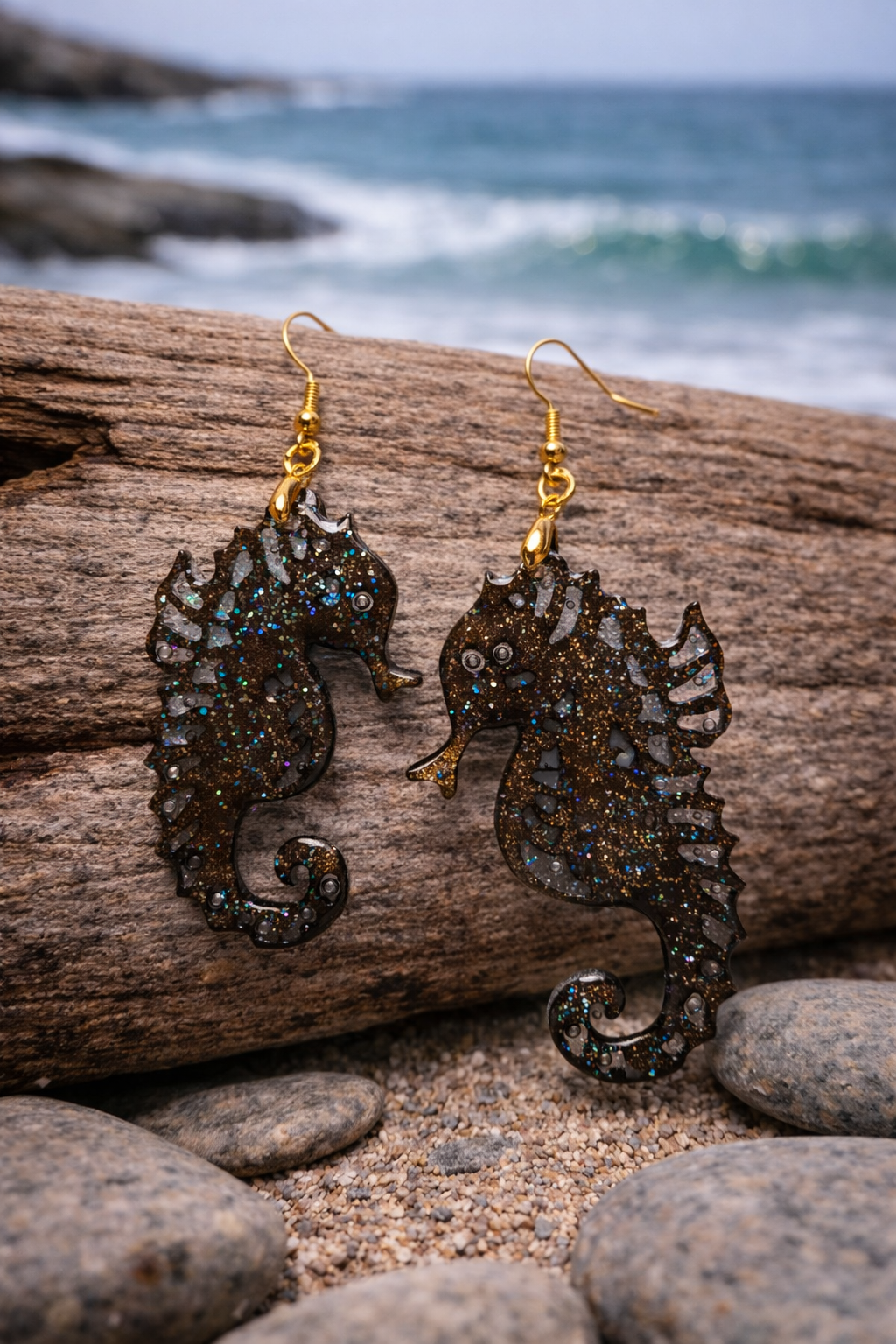 Earrings Seahorse