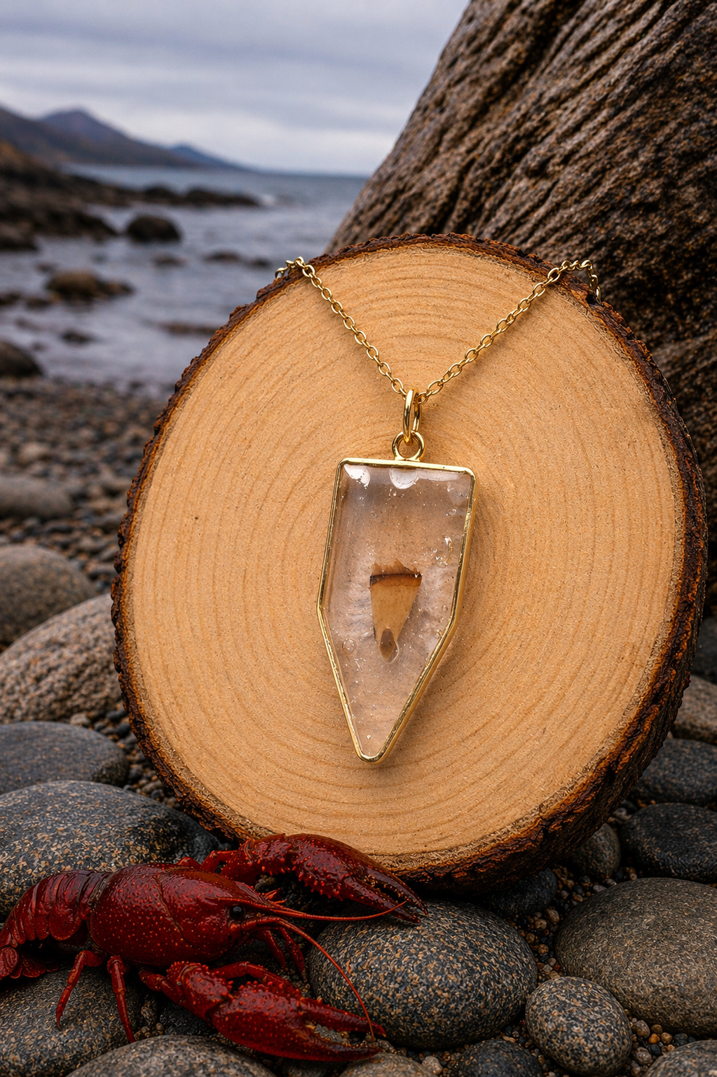Lobster Notch Necklace