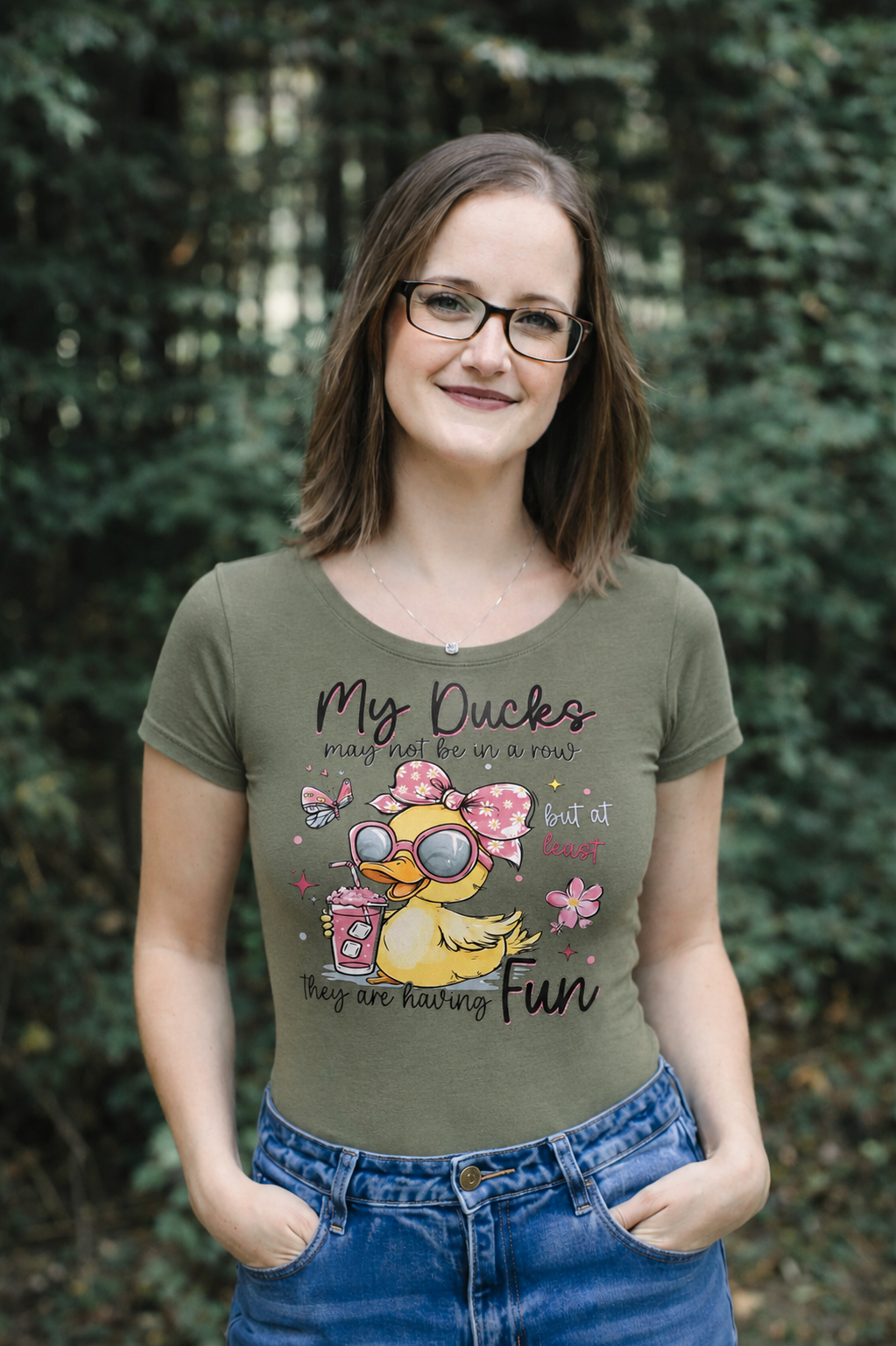 T shirt Ducks having Fun