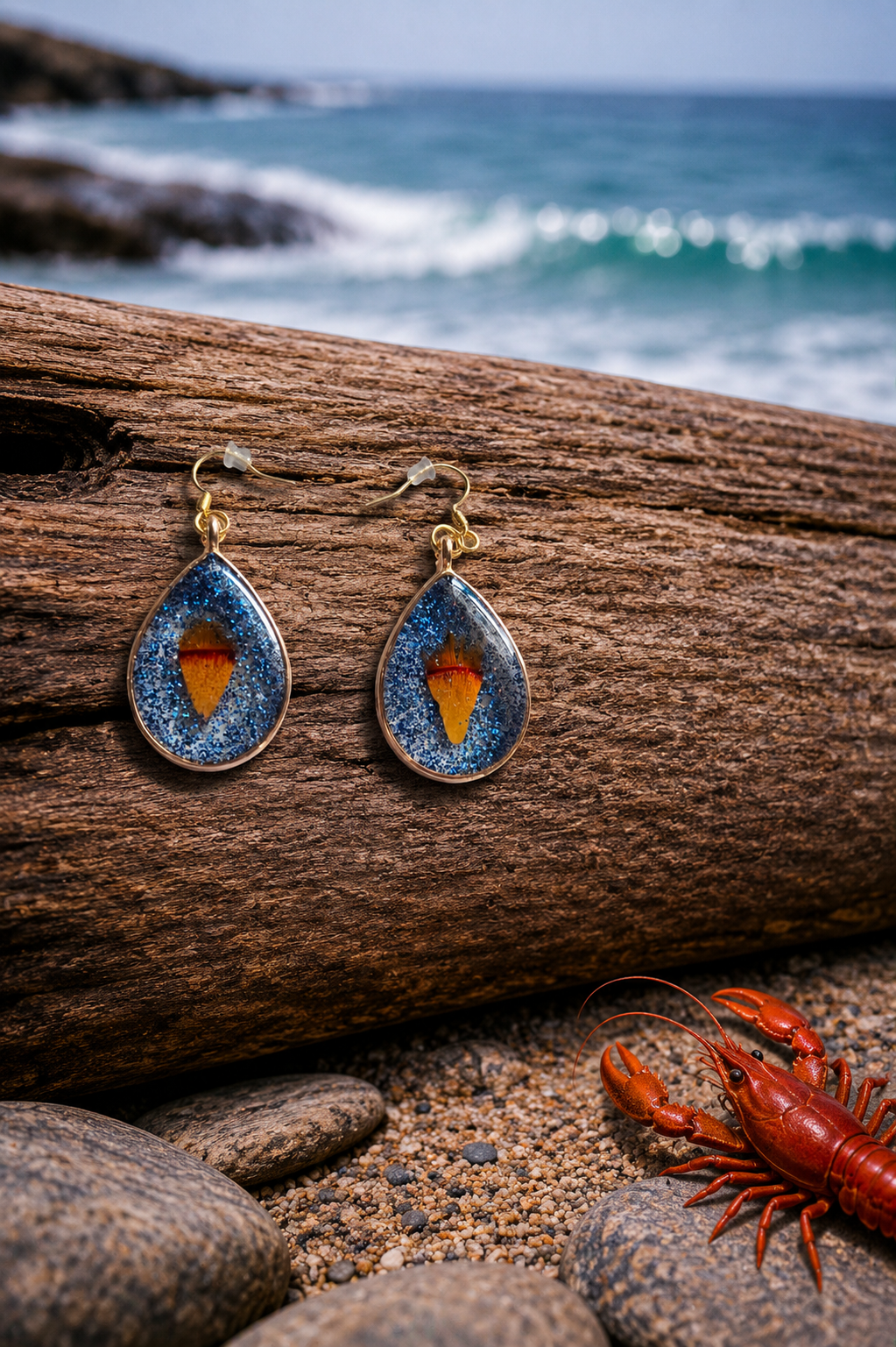 Lobster Notch Earrings