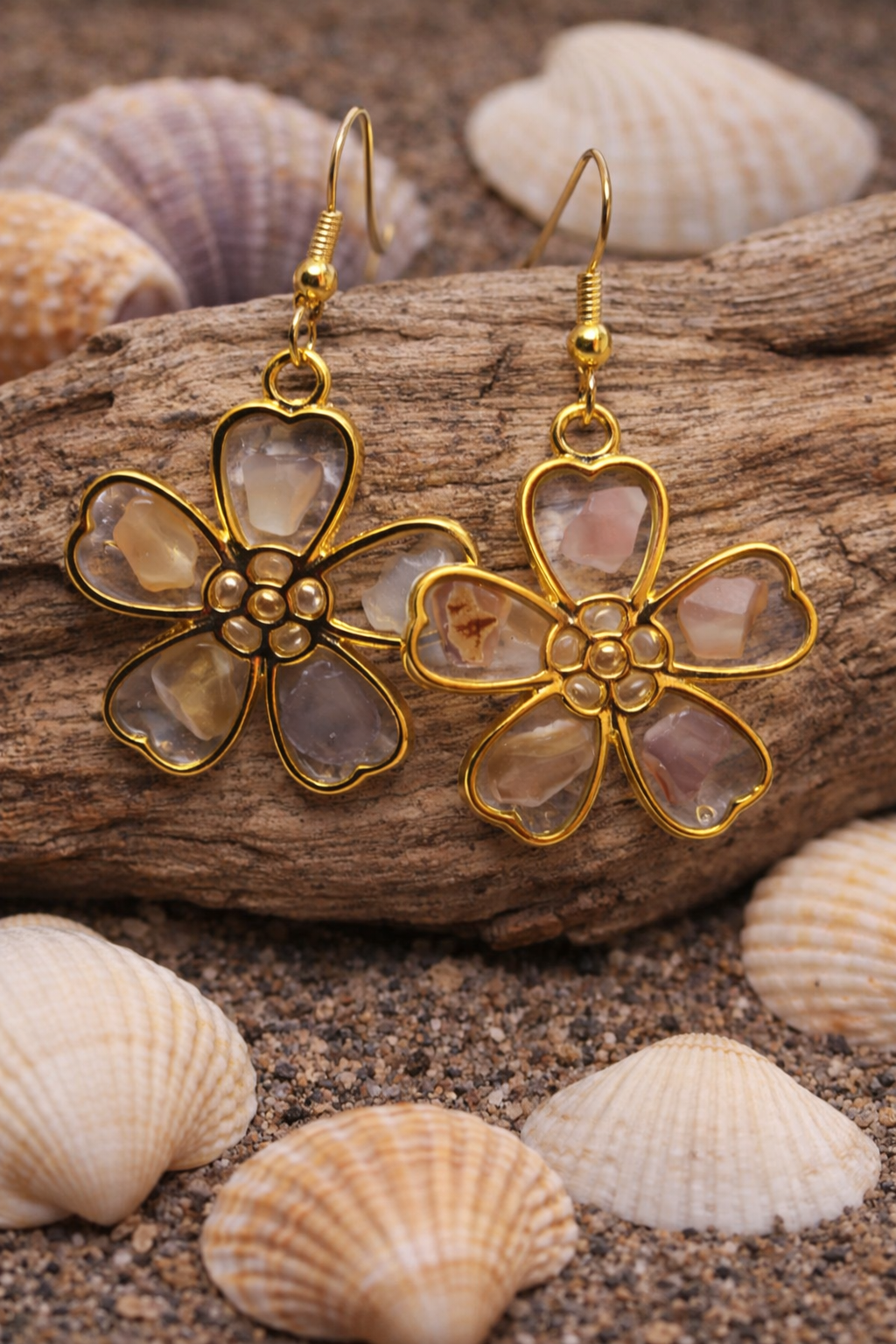 Albacore Flower Earrings