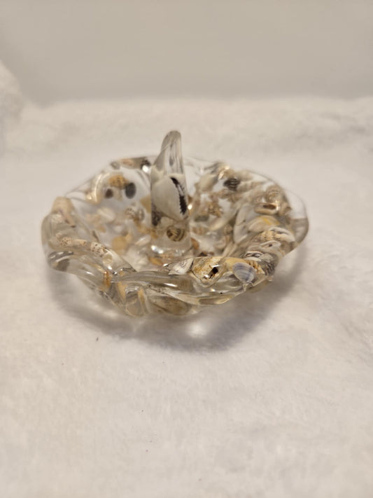 Ring Dish with sea shells