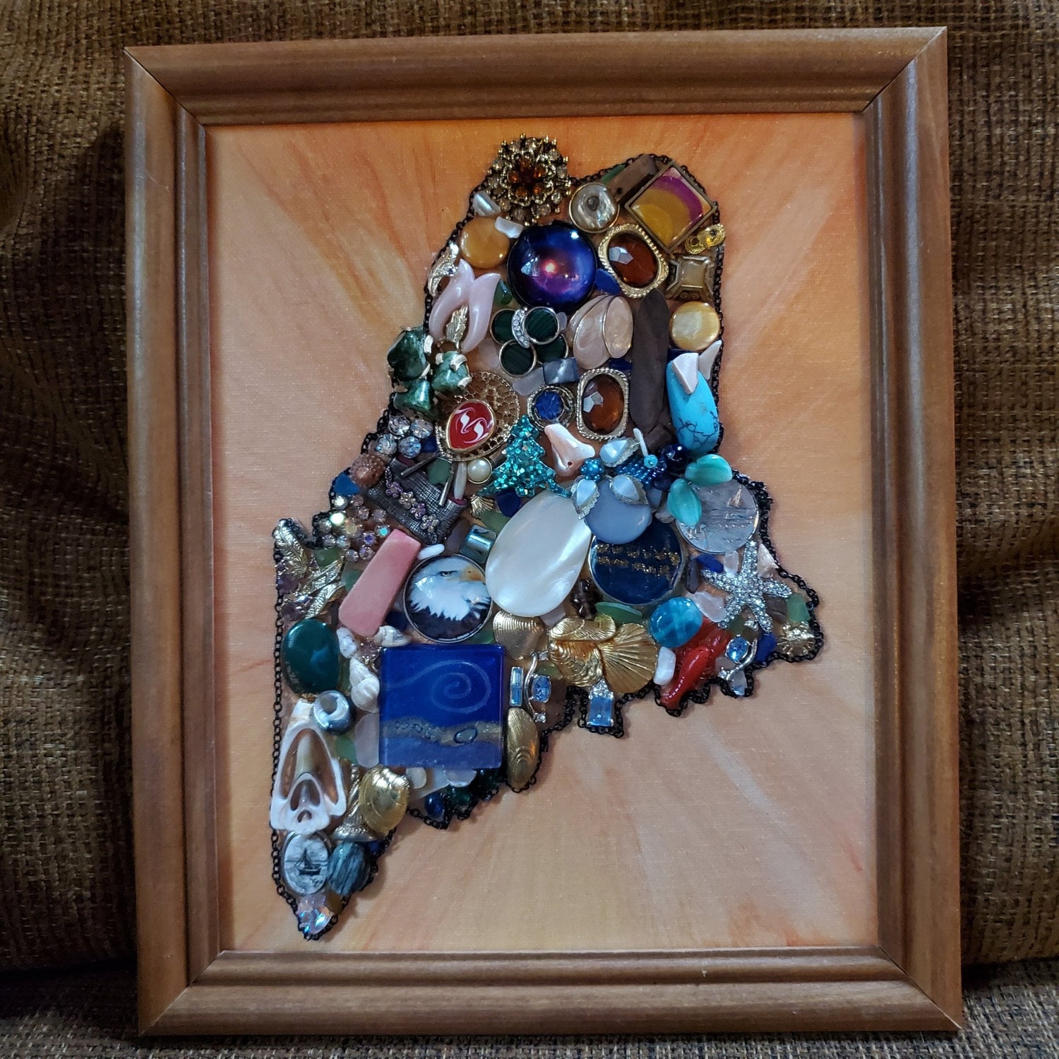 Recycled Jewelry and Seaglass Art