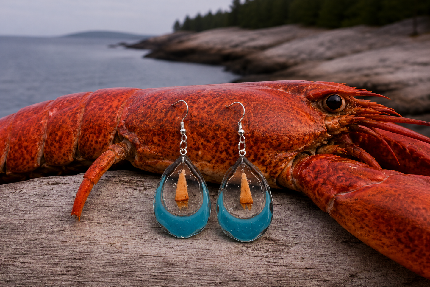 Lobster Notch Earrings