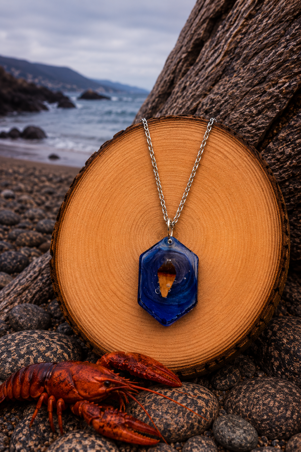 Lobster Notch Necklace