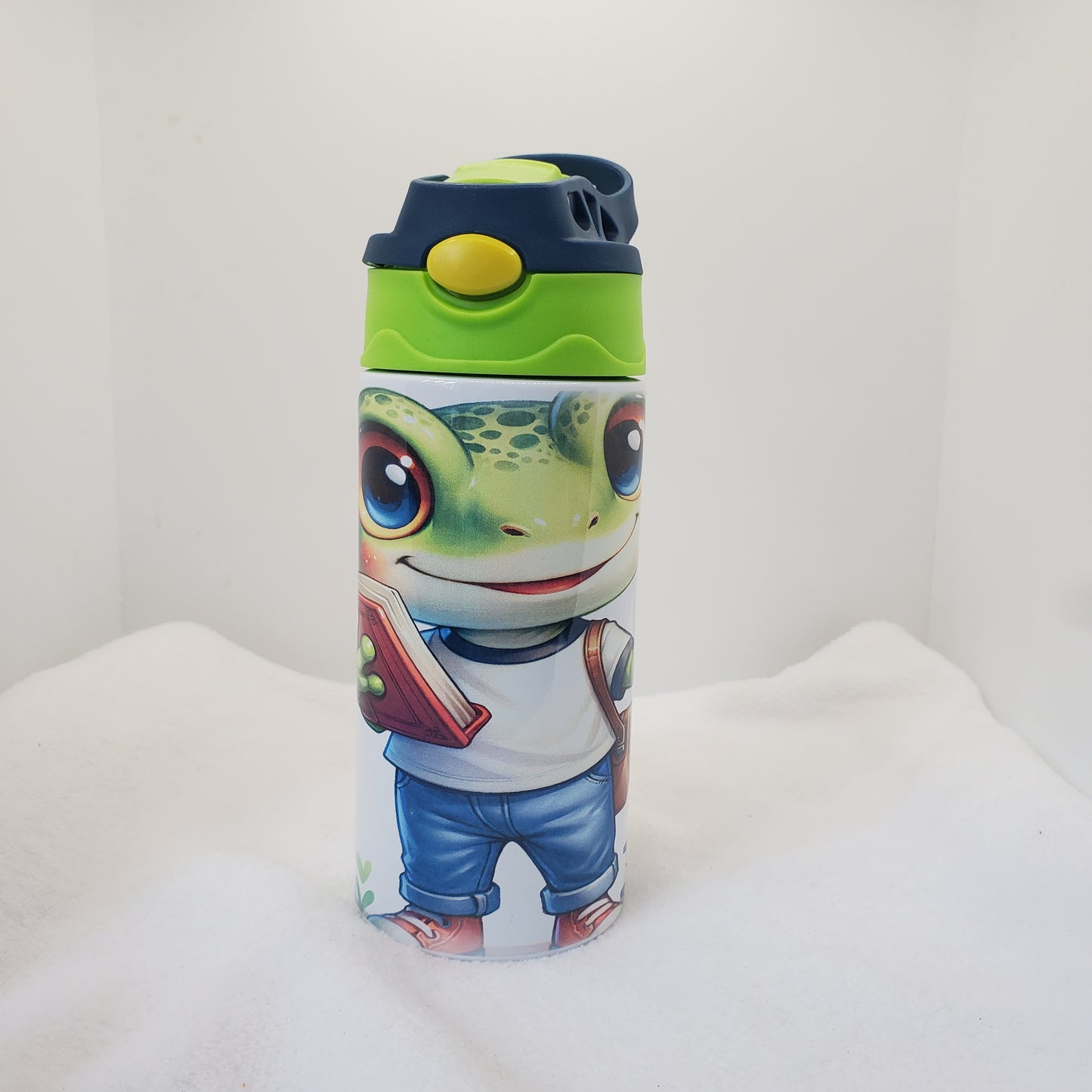 Childs Tumbler with a frog