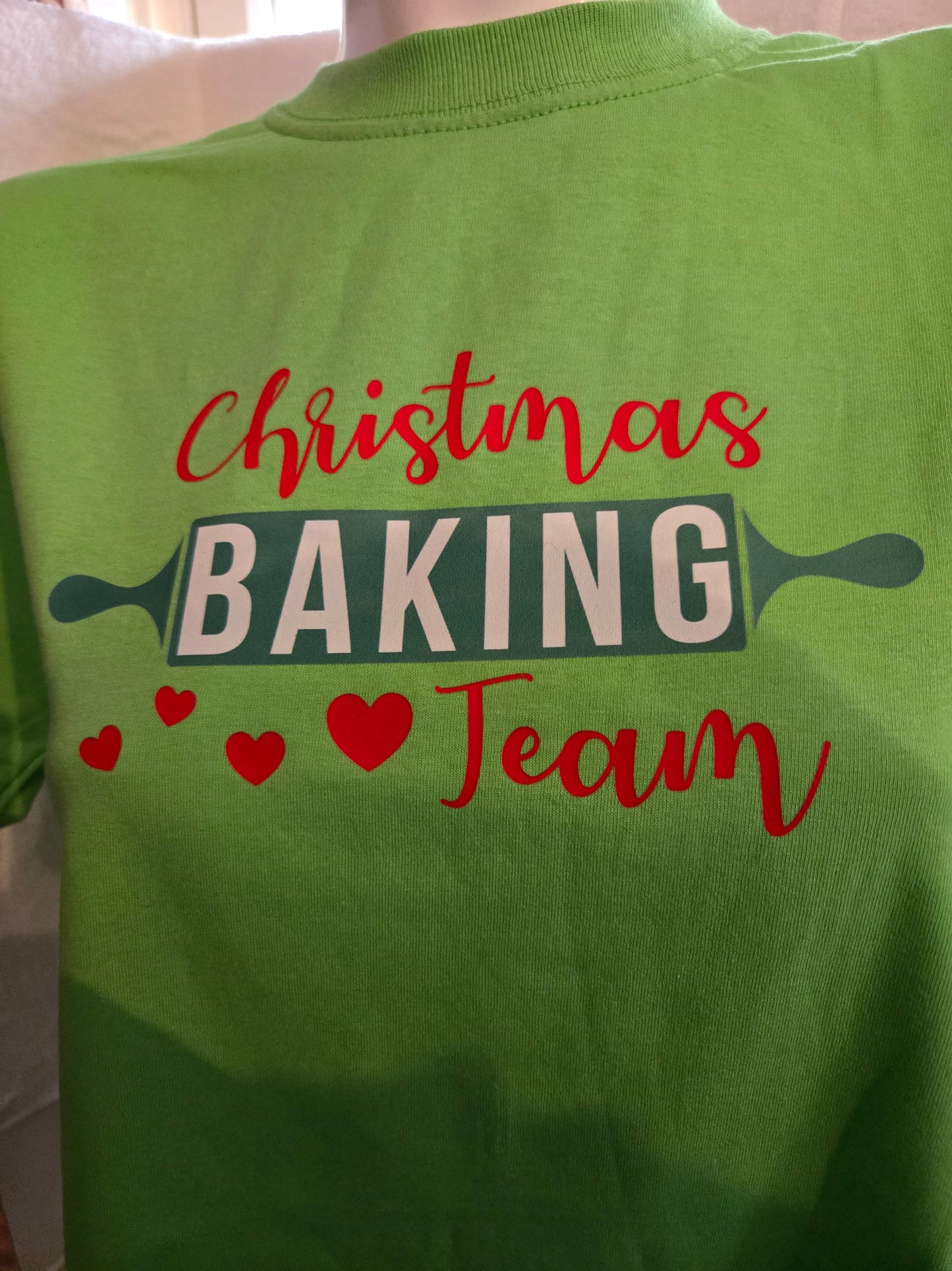 T shirt Baking Team