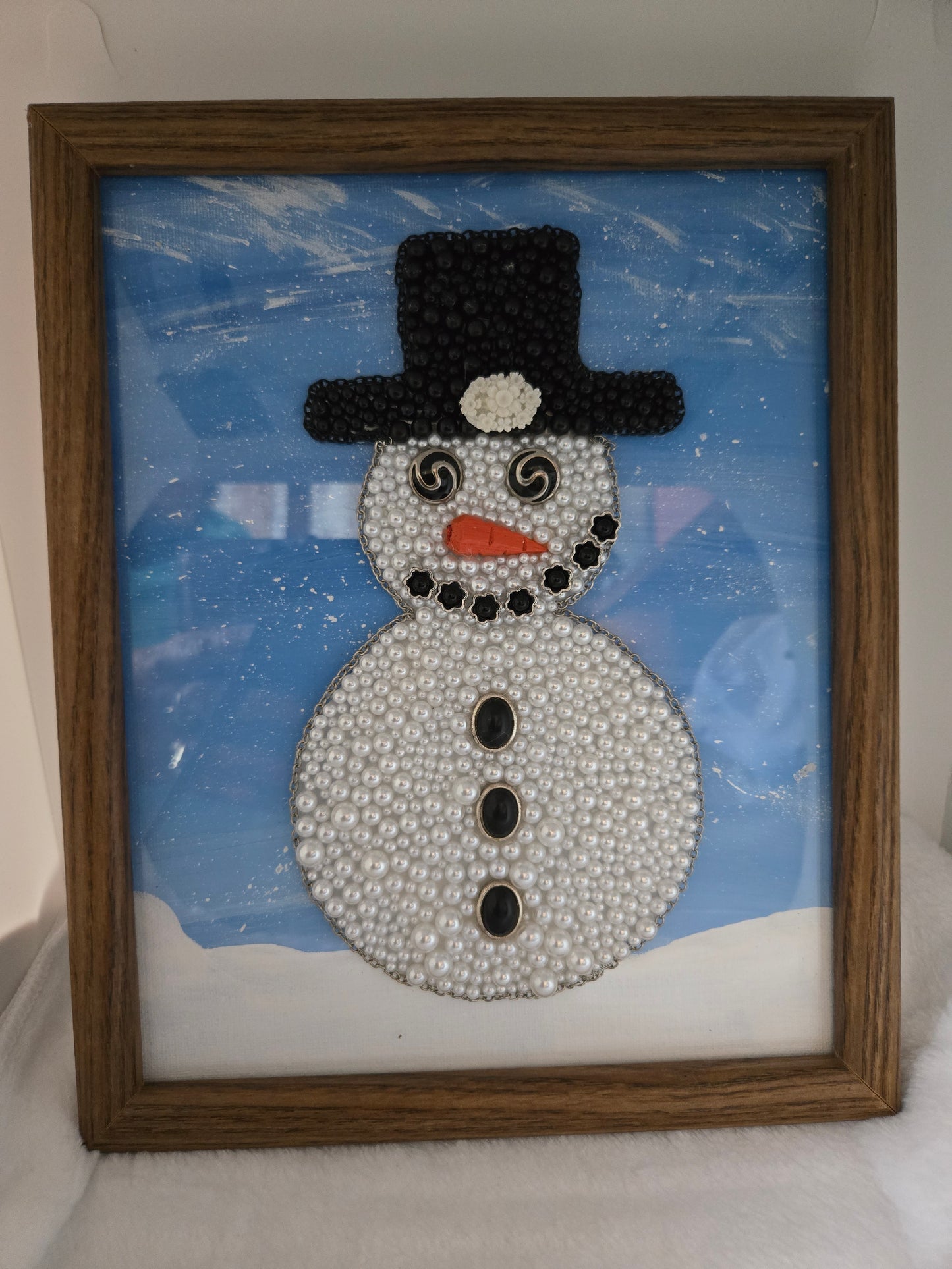 Jewelry Art Snowman