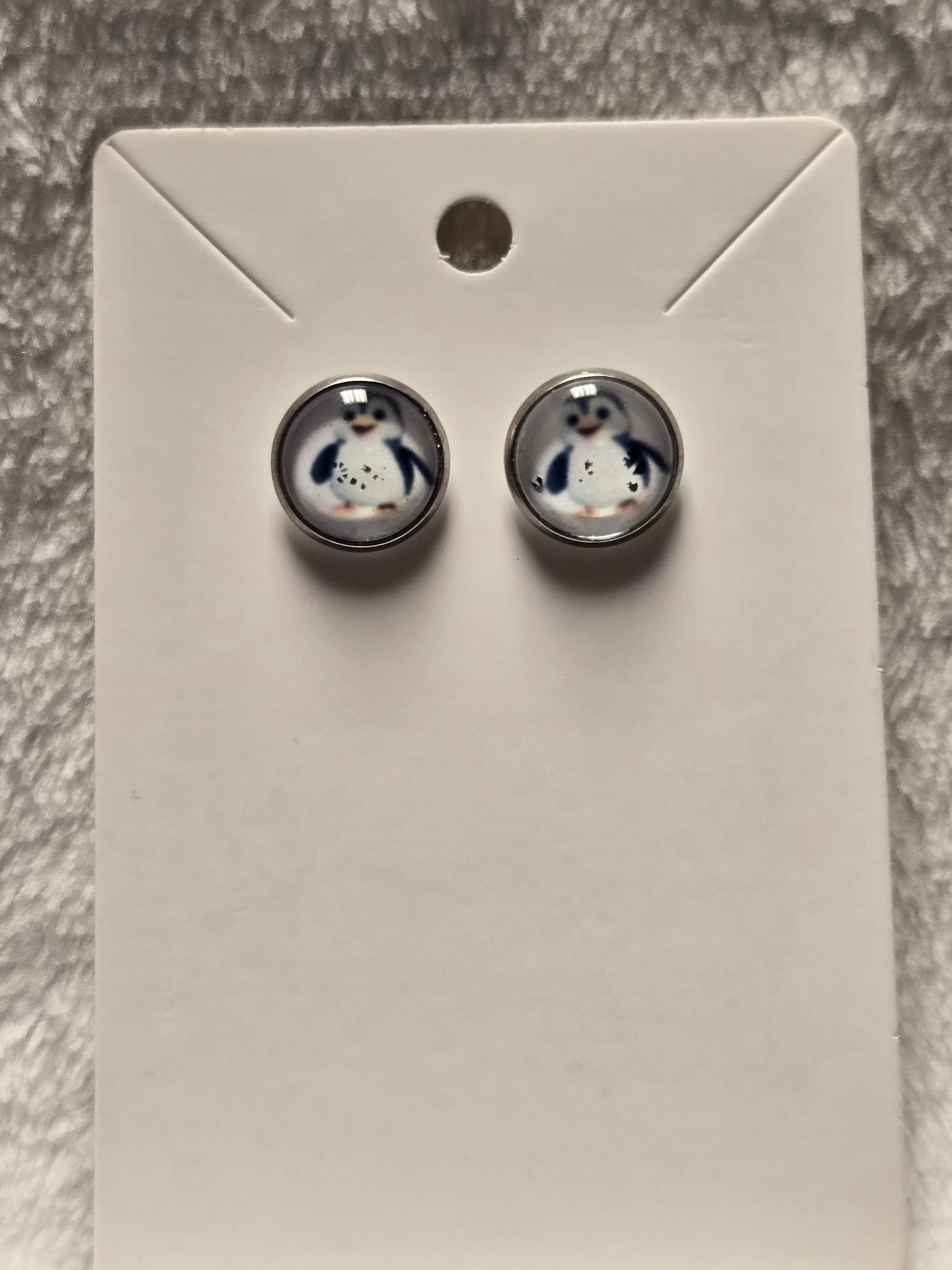 Earrings Penguin