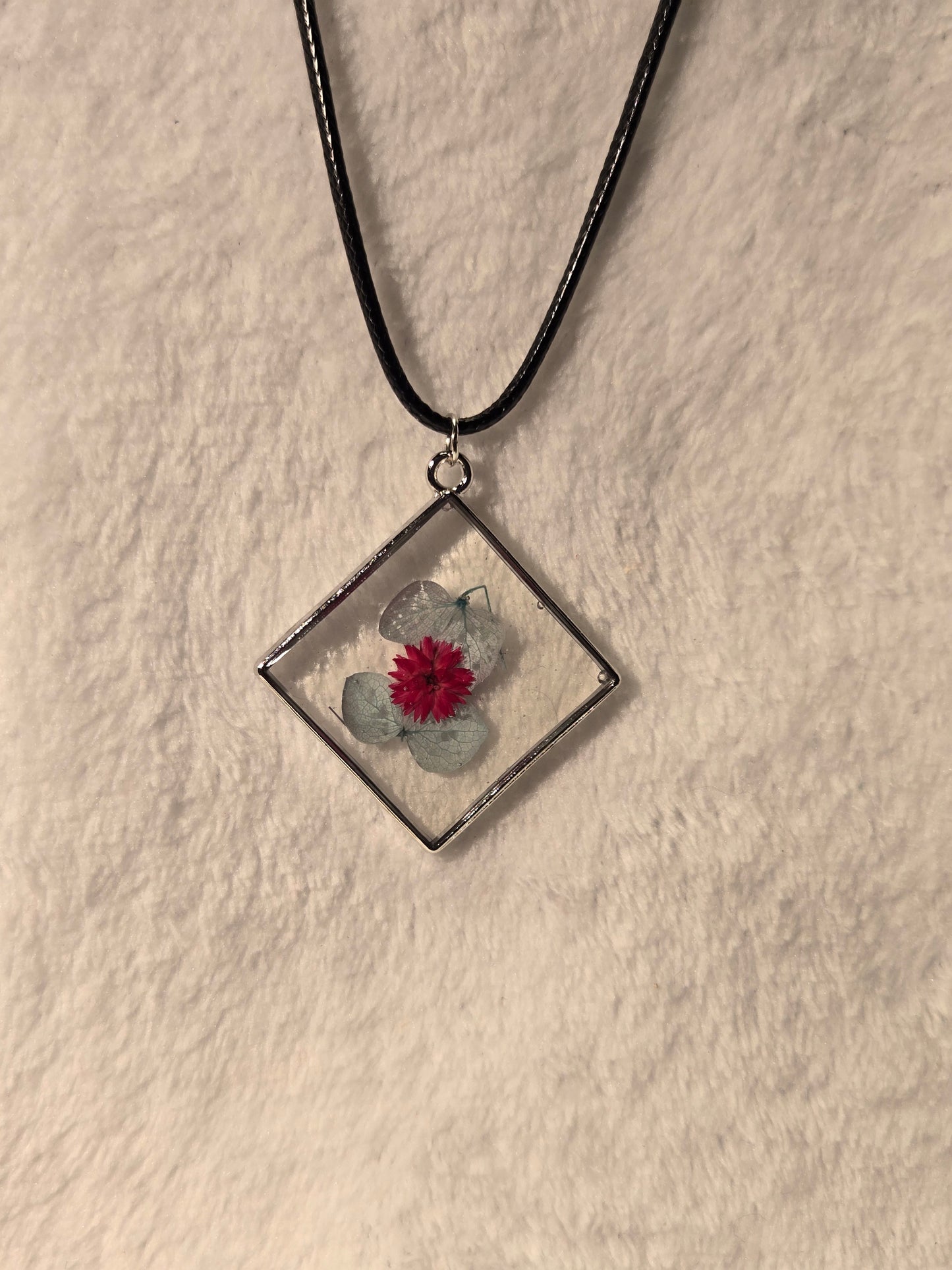 Necklace White Flower