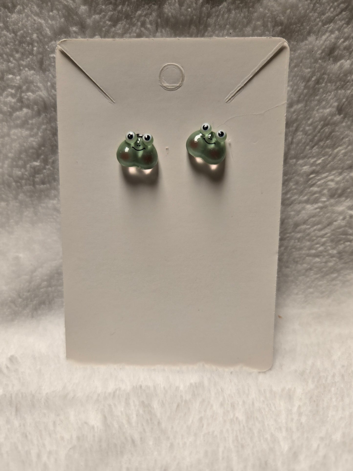 Earrings Frog