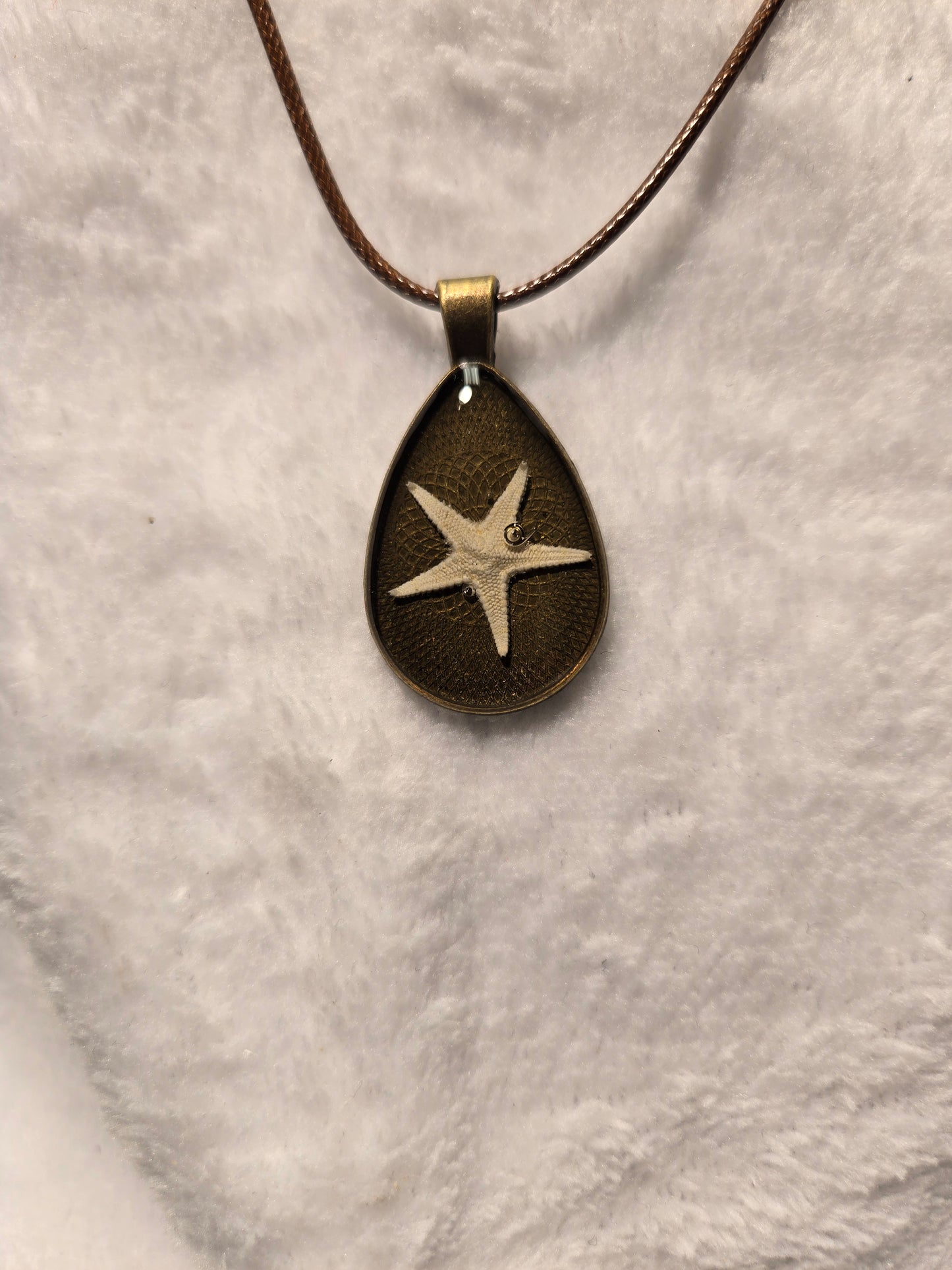 Necklace Bronze Starfish