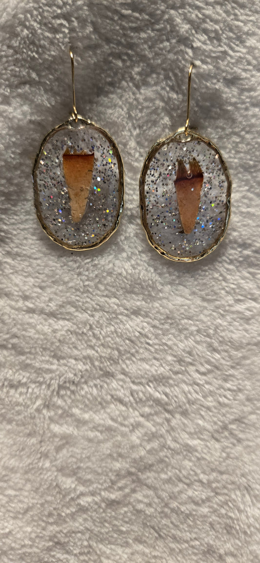 Lobster Notch Sparkle Earrings