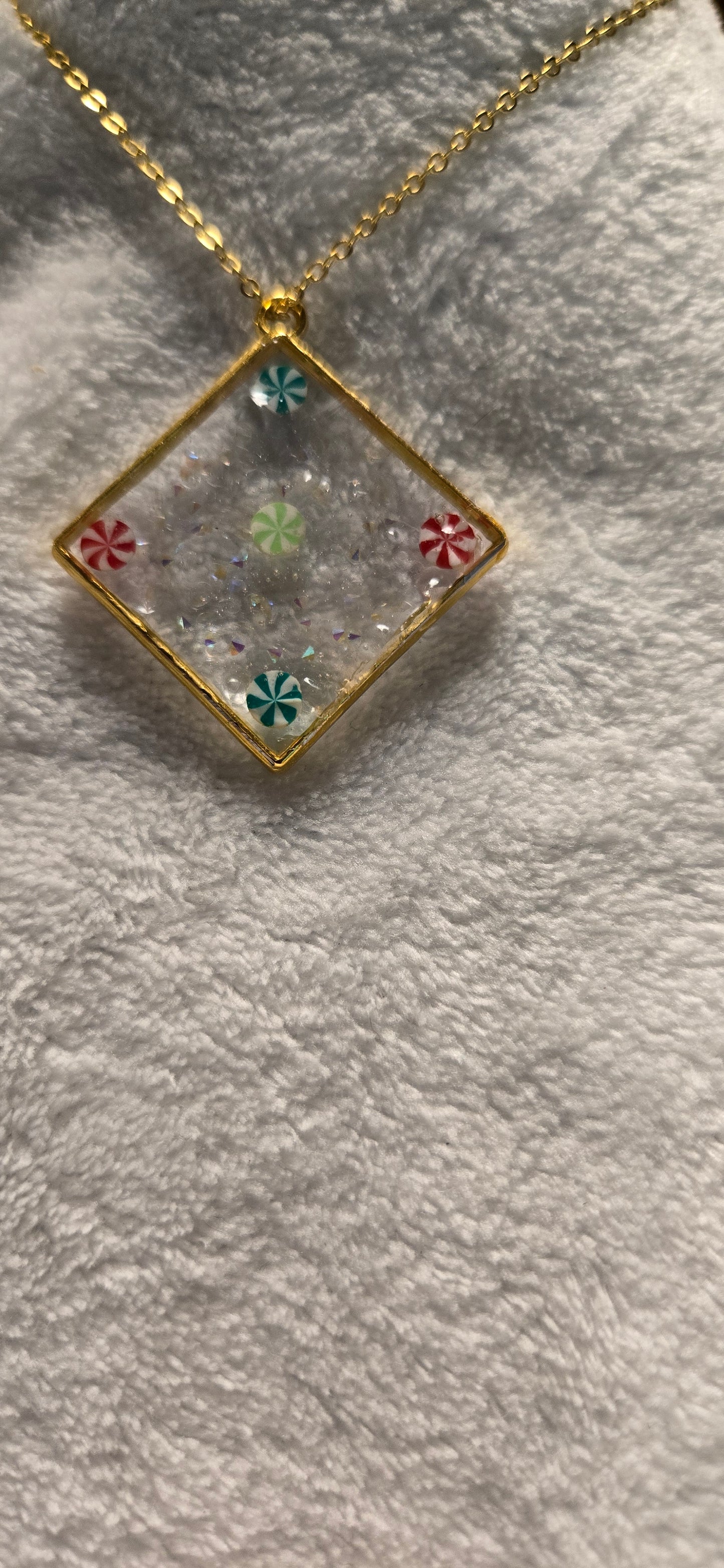 Christmas Mint Necklace