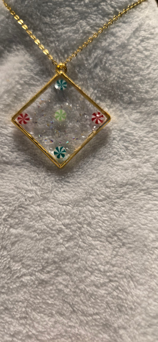 Christmas Mint Necklace