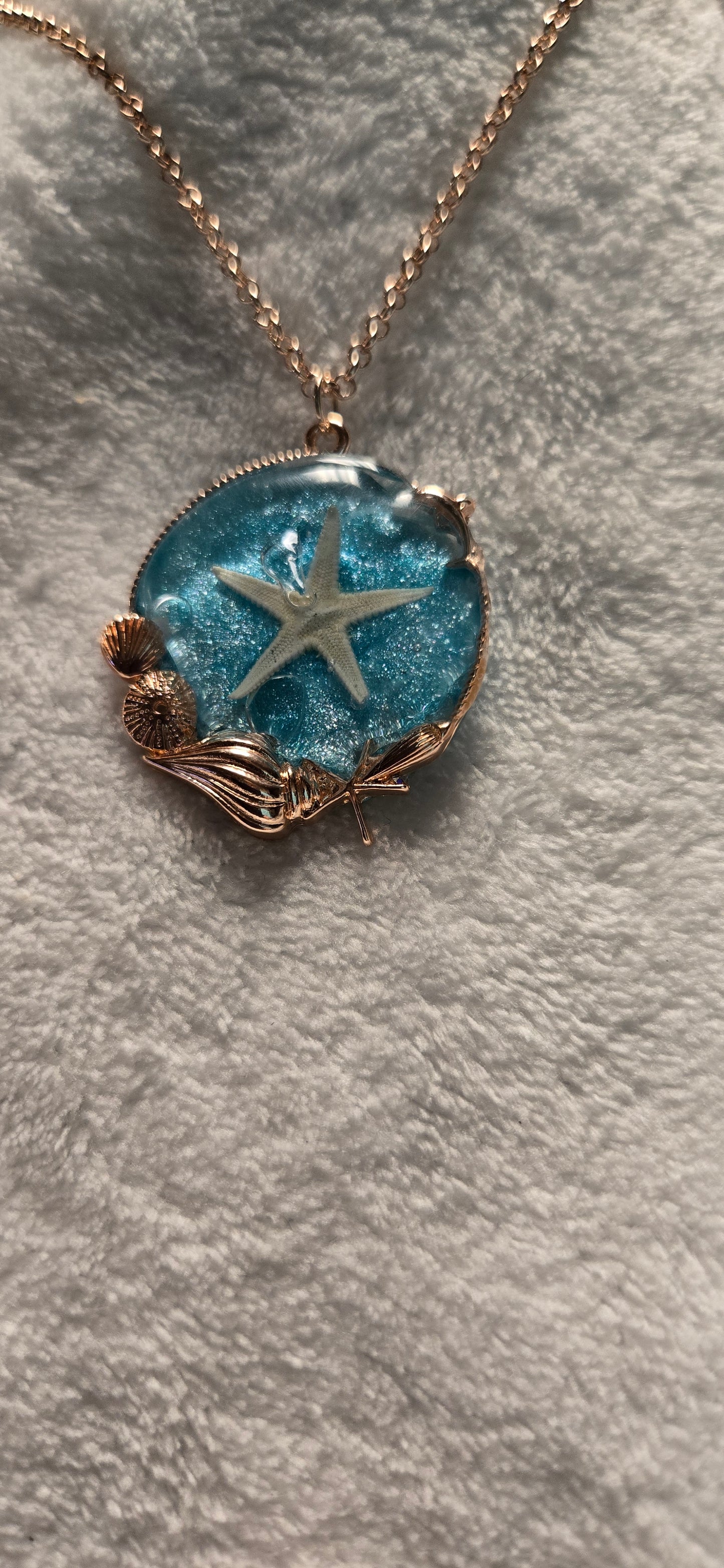 Ocean Themed Starfish Necklace