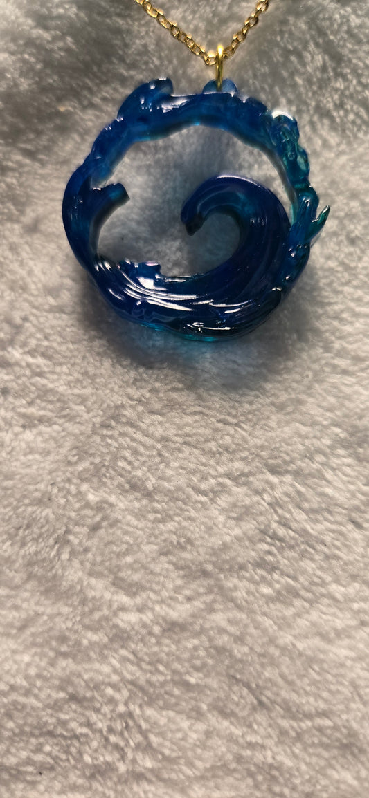 Wave necklace