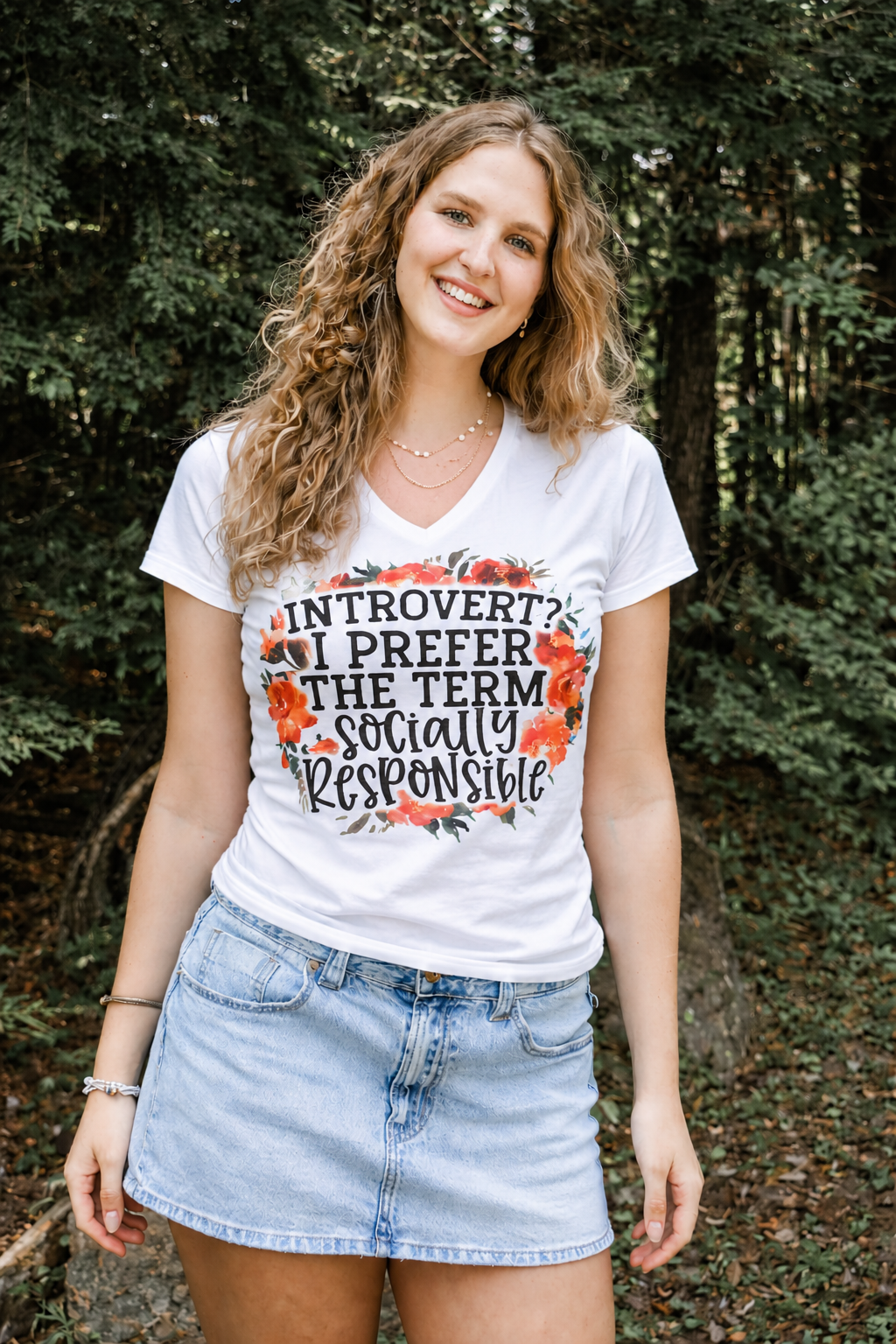 T Shirt Not an Introvert