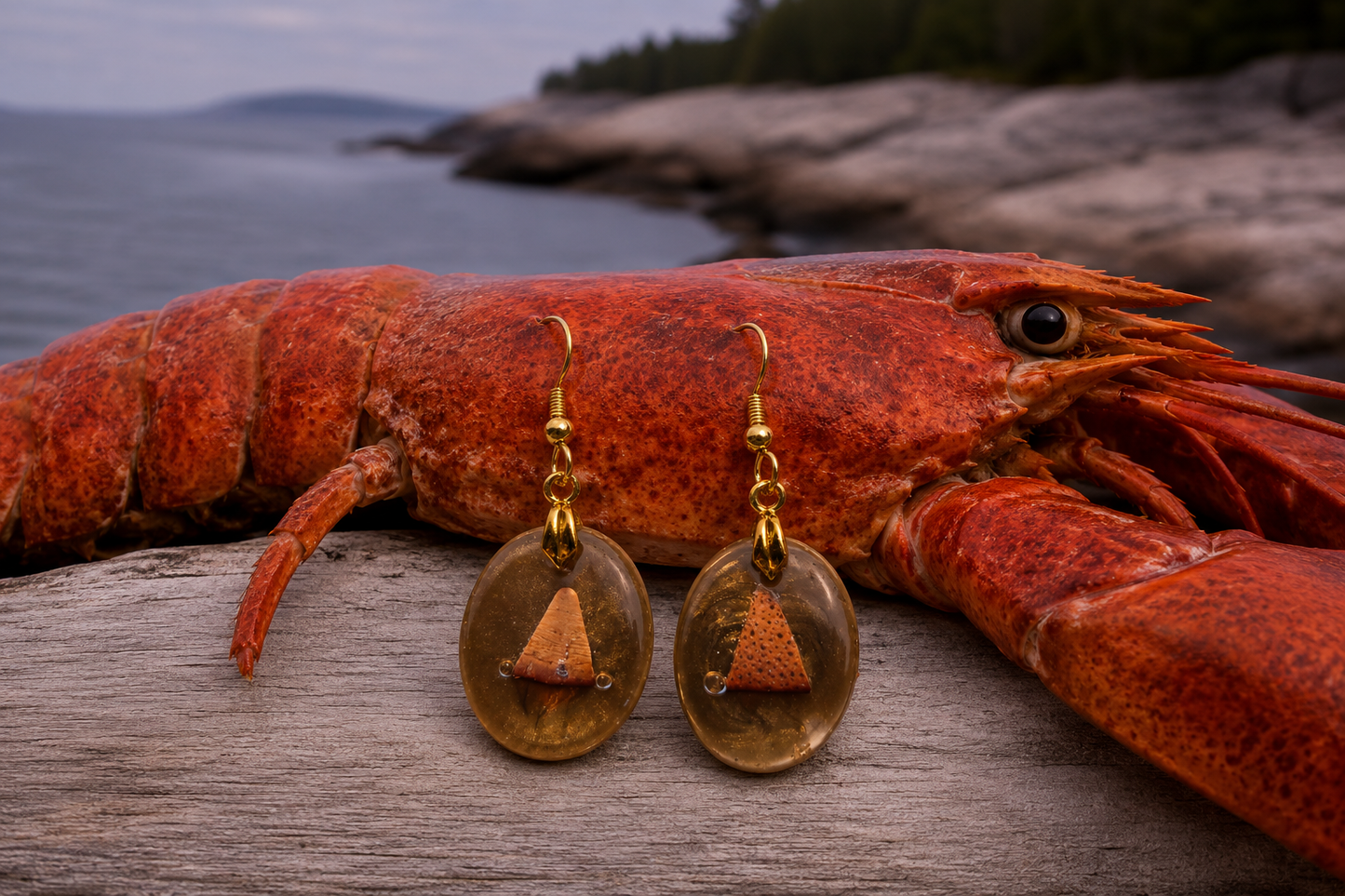 Lobster Notch Earrings