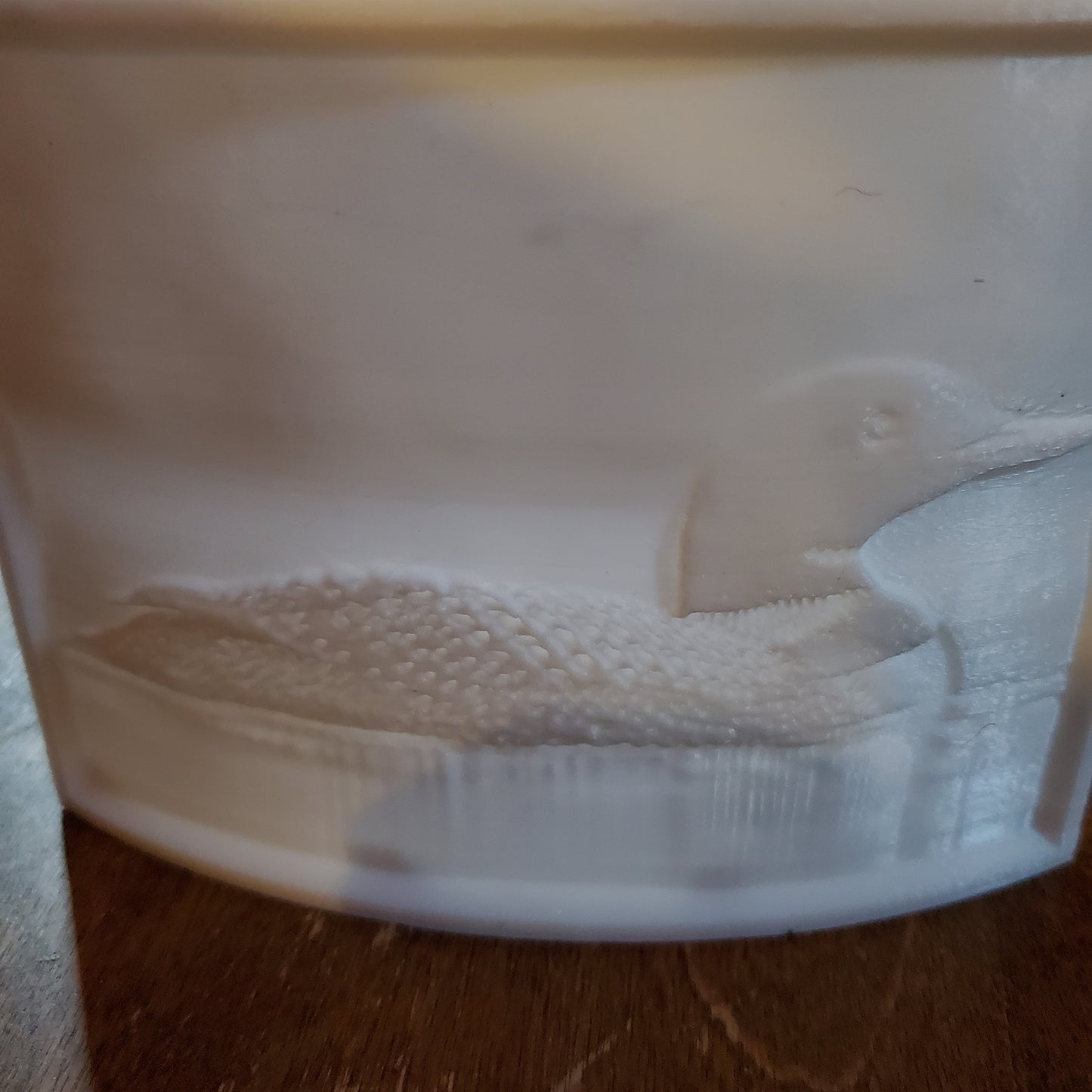 Lone Loon Lithophane Puck Light