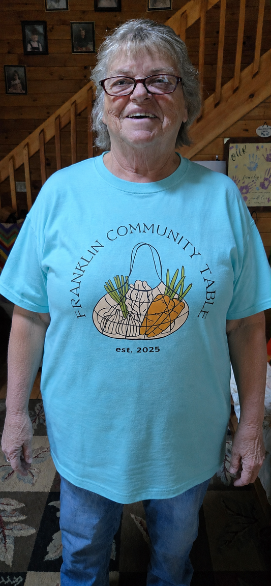T shirt Franklin Community Table