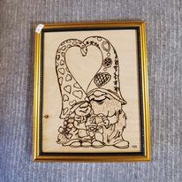 Woodburned Gnomes