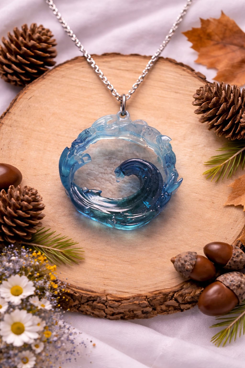 Ocean Wave Necklace