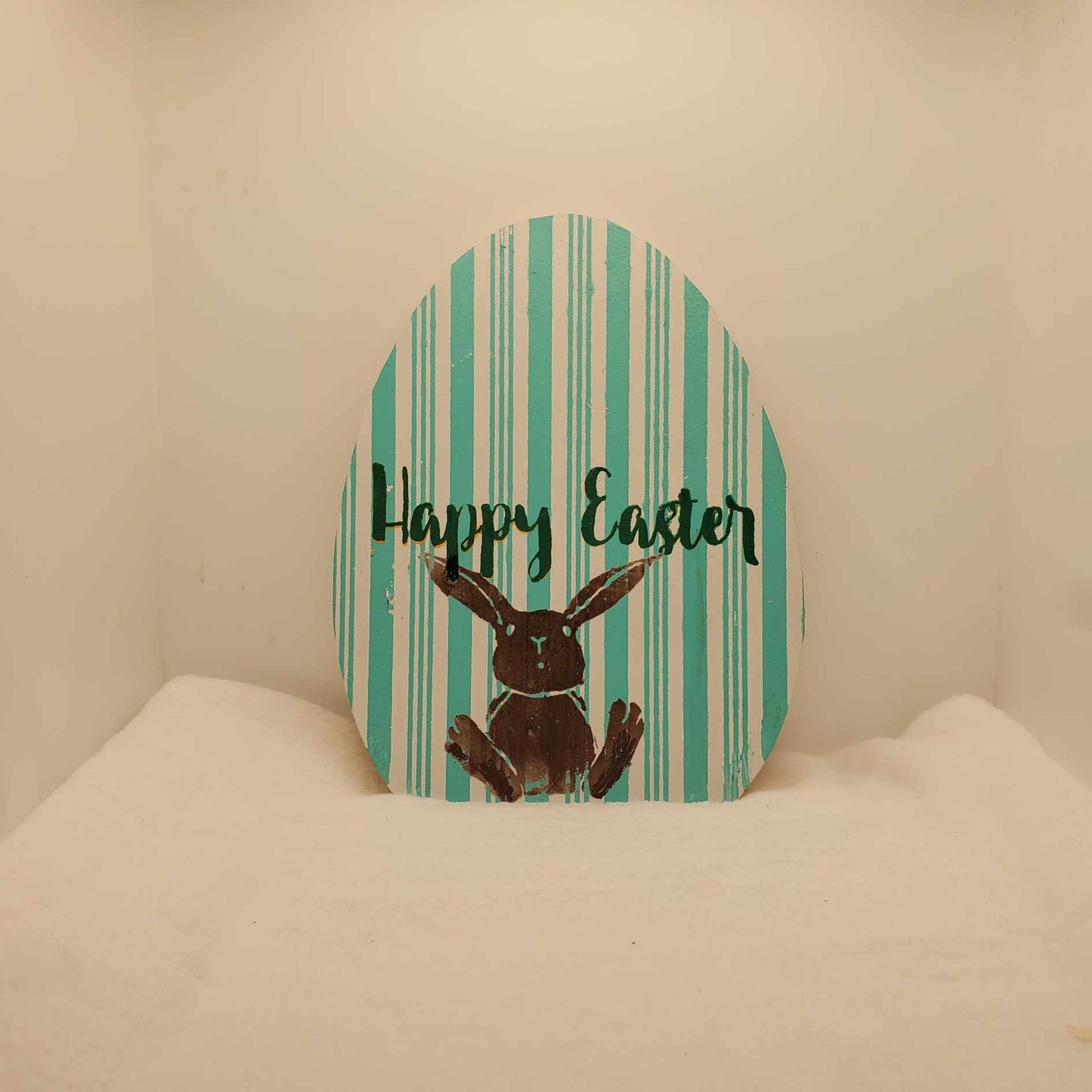 Happy Easter Bunny Shelf Sitter