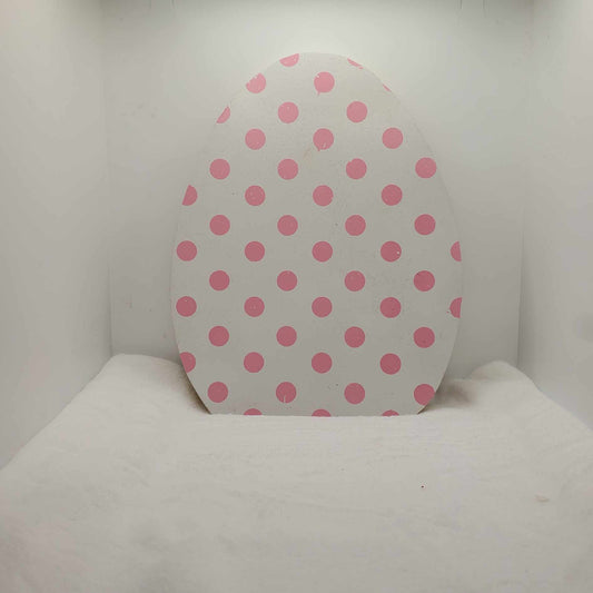 Pink poka-dot Egg Shelf Sitter