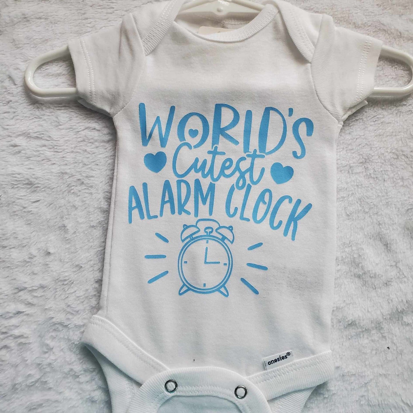 Onesie Cutest Alarm Clock